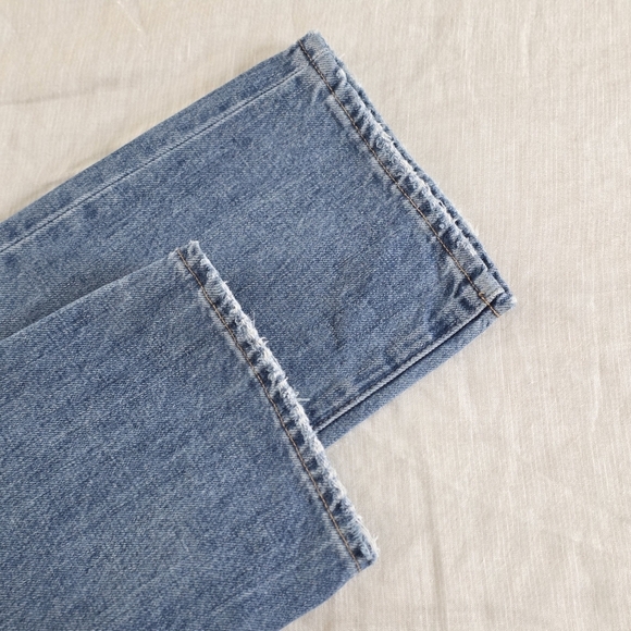 Pistola Maya Button-Fly Distressed Slouchy Relaxed Jeans, Size 27 - Picture 9 of 13